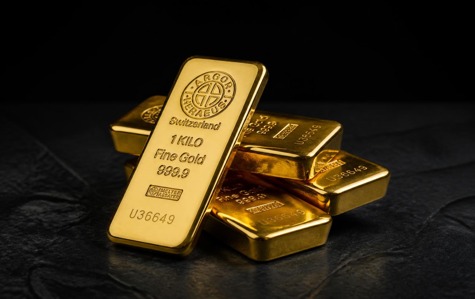 Refined gold bars representing verified African precious metal supply
